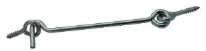 Afbeeldingen van GebuVolco Windhaken met 2 schroefogen (RVS A2) 063, 5.25 x 200 mm