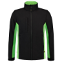 Afbeeldingen van TRICORP WORKWEAR Softshell Bicolor 402002 zwart/lime S
