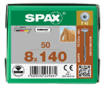 Afbeeldingen van SPAX Constructieschroef discuskop T-STAR plus staal T40 8 x 140