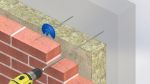 Afbeeldingen van GB Lipclip met vochtafvoer 80mm blauw