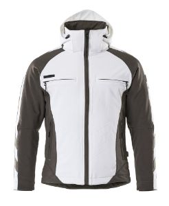Afbeeldingen van MASCOT® Winterjas 16002 darmstadt donker antraciet grijs/wit XS