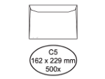 Afbeeldingen van Quantore envelop bank c5 162x229 gom 80gram wit, q180080 