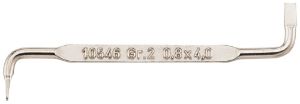Afbeeldingen van Stahlwille Haakse schroevendraaier sleuf 10546-4 1,2X8,0 mm