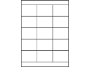 Afbeeldingen van Zweckform etiket, 70 x 50.8 mm, verpakking 1500 stuks, 3669, wit