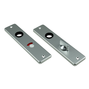 Afbeeldingen van Oxloc Kortschild Recht WC63x8 Alu F1 Model Roubaix. Afmeting 180x41 mm.