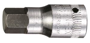 Afbeeldingen van Stahlwille Inbusdopsleutel kort 1/4'' 44K-6mm