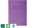 Afbeeldingen van Store insteekhoes, a4, l - model, 7359605, inclusief venster, karton, paars