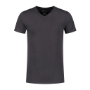 Afbeeldingen van Santino t-shirt Jazz V-neck grafiet grijs