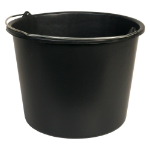 Afbeeldingen van Kelfort Bouwemmer Durable D Zwart 20 Ltr