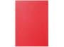 Afbeeldingen van GBC voorblad, a4, 250 gram, verpakking 100 vel, ce040031, lederlook, karton rood