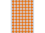 Afbeeldingen van Herma etiket rond, 13 mm, verpakking 1848 stuks, 2234, fluor oranje