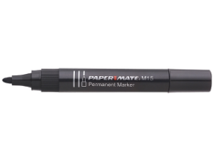 Afbeeldingen van Sharpie viltstift m15, 1.8 mm, s0192584, rond, zwart