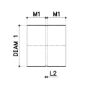 Afbeeldingen van Steekmof, 110 mm, pvc