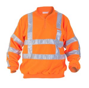 Afbeeldingen van HYDROWEAR Texel fleece sweater RWS oranje L