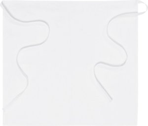 Afbeeldingen van FRISTADS Food Schort 705 P92 wit 70cm