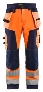Afbeeldingen van Blåkläder Werkbroek Softshell High Vis
