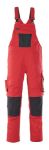 Afbeeldingen van MASCOT® Amerikaanse overall met kniezakken 12069 rood/zwart 42