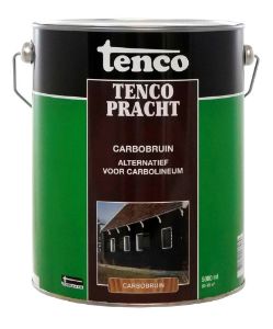 Afbeeldingen van Tenco Tencopracht Houtbeschermingsbeits Carbobruin 5000ml, milieuvriendelijk