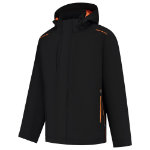 Afbeeldingen van TRICORP WORKWEAR Winter Tech Shell Accent 402703 zwart/oranje 2XL