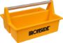 Afbeeldingen van Ironside Gereedschapsbak geel 40x29x22cm