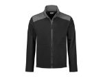 Afbeeldingen van Santino Fleece jas Trento zwart/grafiet 2XL