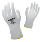 Afbeeldingen van Kelfort Werkhandschoen FLEX PU wit XL