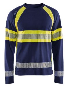 Afbeeldingen van Blaklader t-shirt lange mouw high vis