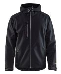 Afbeeldingen van Blåkläder Softshell Jack 4949 Zwart/zilver S