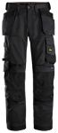 Afbeeldingen van Snickers Workwear AllroundWork, Stretch Loose fit Werkbroek+, met Holsterzakken 6251 Zwart 44