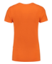 Afbeeldingen van TRICORP CASUAL T-shirt V Hals Fitted Dames 101008 Oranje