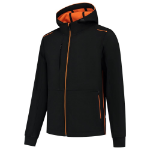 Afbeeldingen van TRICORP WORKWEAR Softshell Capuchon Accent 402705 zwart/oranje 4XL