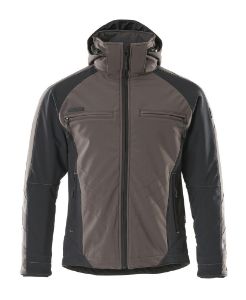 Afbeeldingen van MASCOT® Winterjas 16002 darmstadt donker antraciet grijs/zwart XL