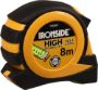 Afbeeldingen van Ironside Rolbandmaat Evolution rubber 25mmx8m
