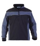 Afbeeldingen van HYDROWEAR Rome softshell jack Rome Zwart/grijs 3XL