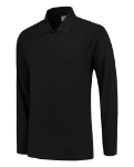 Afbeeldingen van TRICORP CASUAL Poloshirt 100% Katoen Lange Mouw 201008 Zwart L