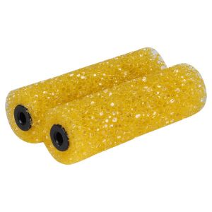 Afbeeldingen van Copenhagen Pro Muurverfroller structuur geel medium 10 cm (2)