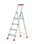 Afbeeldingen van Altrex Enkel oploopbare - aluminium trap Nimba 4 treden