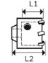 Afbeeldingen van Bosch Holle boorkroon SDS-plus-9 voor zeskantadapter 68x60