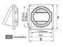 Afbeeldingen van WEHA Wasemkaprooster, 100-125 mm, wit, pvc
