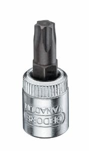 Afbeeldingen van GEDORE Dopsleutel-schroevendraaier 1/4" tbv inwendige TORX® schroeven