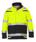 Afbeeldingen van HYDROWEAR softshell Menorca Fluor Geel/Zwart S