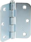 Afbeeldingen van Oxloc Scharnier 76 x 76 x 2.0 mm, ronde hoek, gegalvaniseerd, verzinkt