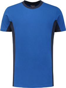 Afbeeldingen van WorkMan® Bi-Colour T-Shirt 6.0404 Royal blue / navy M