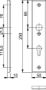 Afbeeldingen van HOPPE Veiligheidsschild recht 2214 pc72 f1, knop / knop situaties electronische sloten