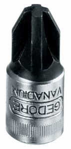 Afbeeldingen van GEDORE Dopsleutel-schroevendraaier 1/4" tbv kruiskop-schroeven PZ