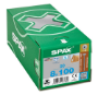 Afbeeldingen van SPAX Constructieschroef discuskop T-STAR plus rvs A2 8x100mm