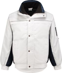 Afbeeldingen van WorkMan® Beaver Bi-Colour Pilot Jack Wit / Navy 2XL