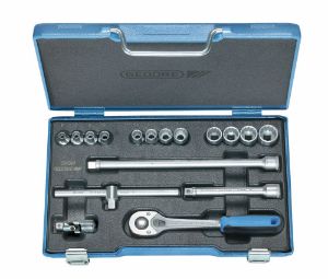 Afbeeldingen van GEDORE Dopsleutelset 3/8" 17-delig D 30 GMU-10