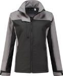 Afbeeldingen van WorkWoman® Softshell Experience Jacket 1.25061 zwart/grijs S