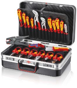 Afbeeldingen van KNIPEX Gereedschapskoffer "Vision24" Electro 20 delig